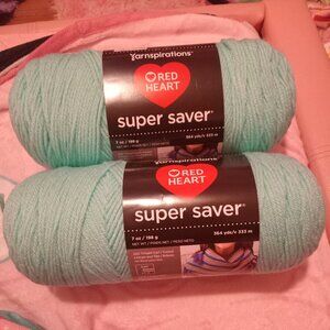 Yarnspirations Red Heart - Super Saver Yarn (Spring Green) (NWT)
